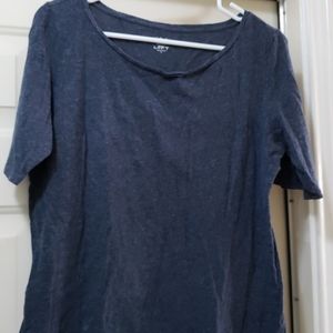 Loft blue vintage washed shirt